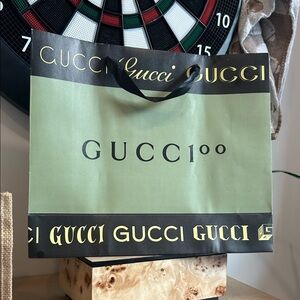 Gucci Olive and Black Men's Bag